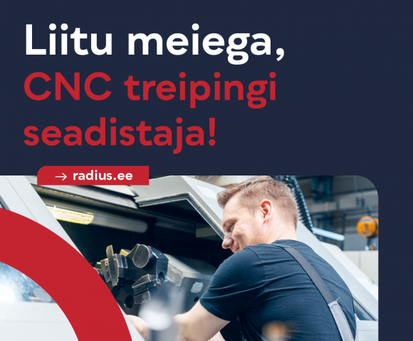 CNC treipingi seadistaja