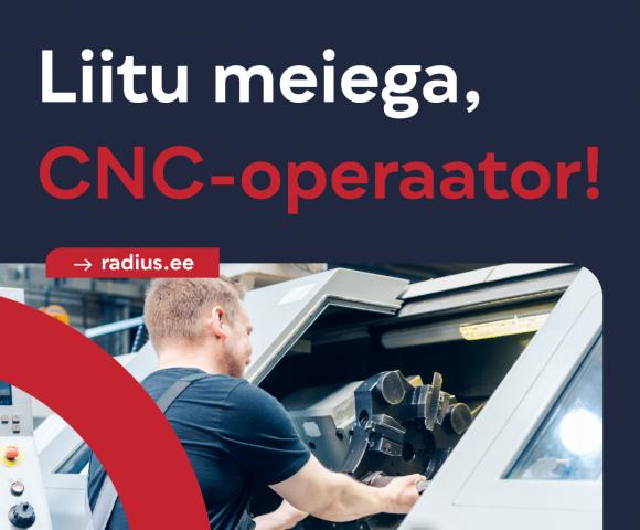 CNC pingi operaator seadistamas treipinki